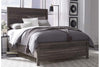 Image of Carson Queen Or King Urban Loft Panel Bed "Create Your Own Bedroom" Collection