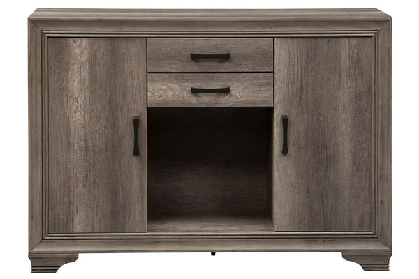 Carson Transitional Greystone Dining Room Collection