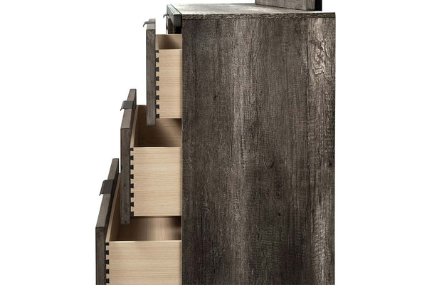 Carson Queen Or King Urban Loft Panel Bed "Create Your Own Bedroom" Collection