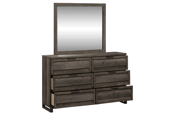 Carson Queen Or King Urban Loft Panel Bed "Create Your Own Bedroom" Collection