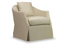 Chandra "Quick Ship" Slipcovered **Swivel/Glider** Accent Chair