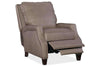 Image of Norton Quick Ship Small Scale Leather Recliner 