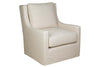 Image of Charlene "Quick Ship" Slipcovered **Swivel/Glider** Accent Chair