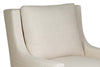 Image of Charlene "Quick Ship" Slipcovered Swivel Accent Chair