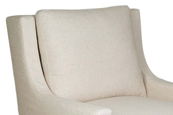 Charlene "Quick Ship" Slipcovered **Swivel/Glider** Accent Chair