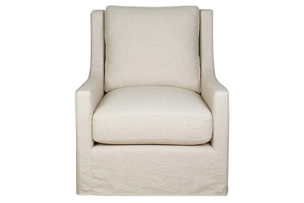 Charlene "Quick Ship" Slipcovered **Swivel/Glider** Accent Chair
