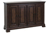 Image of Chauncey Traditional Door Storage Dining Buffet With Antique Brownstone Finish
