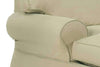 Image of Slipcovered Furniture Chloe Slipcovered Two Arm Chaise Lounge 