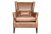 Image of Cody "Quick Ship" Flare Arm Wing Back Leather Chair