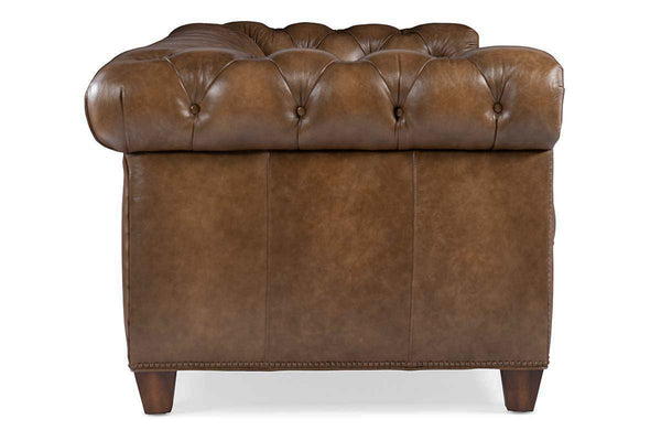 Damien Nature 94 Inch "Quick Ship" Tufted Chesterfield Style Sofa