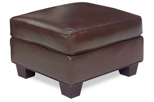 Davis "Designer Style" Leather Ottoman