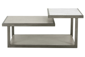 Delta Modern Metal And Wood Occasional Table Collection