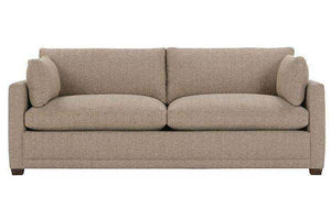 Donna 88 Inch EXTRA DEEP Two Cushion Fabric Sofa With Track Arms