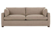 Image of Donna 88 Inch Two Cushion Fabric Sofa With Track Arms