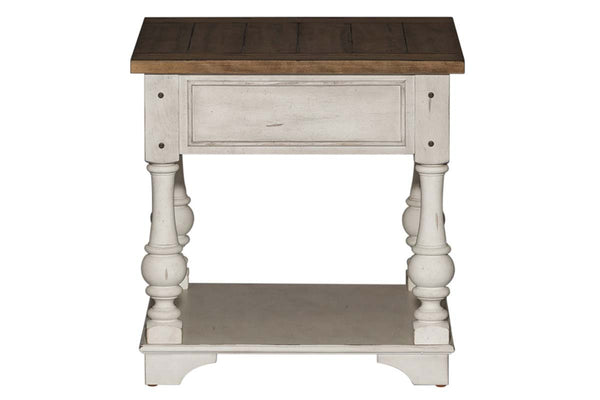 Dorchester Antique White Occasional Table Collection