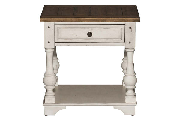 Dorchester Antique White Occasional Table Collection