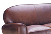 Image of Edison Three Piece Art Deco Leather Sofa Set