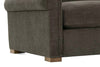 Image of Esme 90 Inch Fabric Roll Arm Sofa