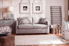 City 69 Inch Full Size Fabric Upholstered Sleeper Studio Sofa