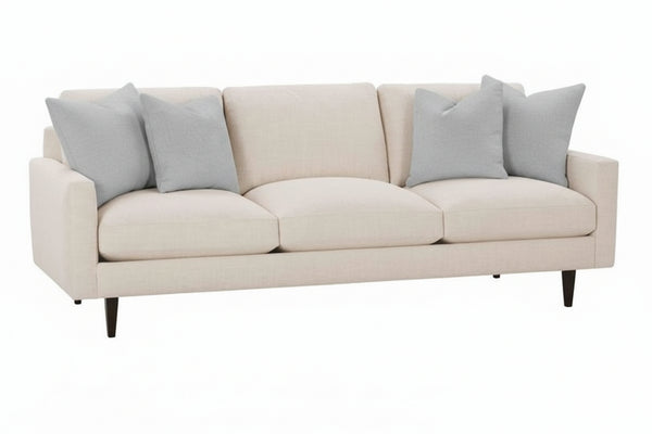 Deidre 92 Inch "Designer Style" Contemporary Upholstered Large Modern Sofa