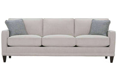 Janice III 89 Inch Contemporary 3-Seat Fabric Sofa