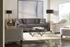 Image of Janice III 89 Inch "Designer Style" Contemporary 3-Seat Fabric Upholstered Sofa