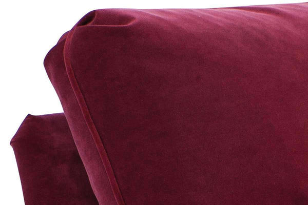Kristen English Arm Chaise Chair With Pillow Back