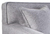 Image of Margo II 88 Inch Mid Century Modern Button Back Track Arm Fabric Sofa