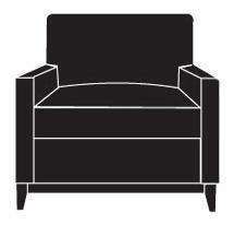 Vance Fabric Upholstered Club Chair