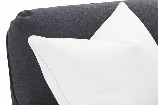 Fabric Sectional Sofa Kristen Fabric Pillow Back English Arm Sectional Sofa With Chaise (As Configured)