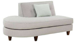 Fabric Sectional Sofa Margo "Designer Style" Left Facing Chaise Bumper
