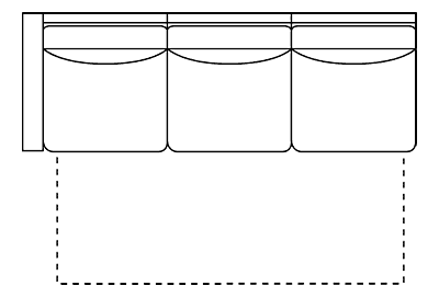 Fabric Sectional Sofa Solomon "Designer Style" Fabric Upholstered Left Arm Facing Queen Sleeper Sofa