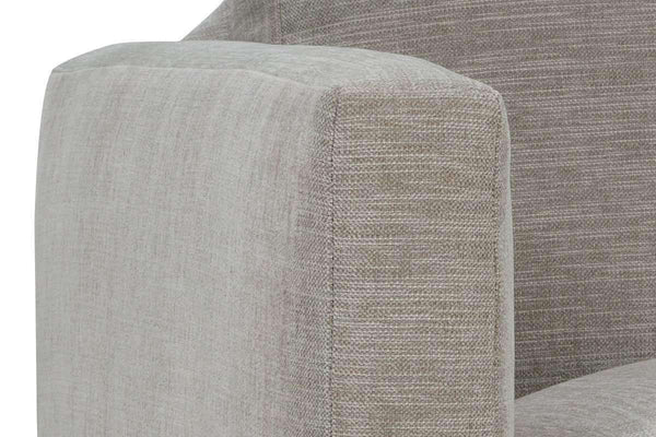 Heidi Modern **Swivel** Accent Chair With Wood Base