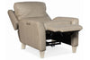 Image of Farrell Stone Leather Dual Power "Quick Ship" Transitional Recliner