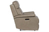 Image of Galina Stone Leather "Quick Ship" Wall Hugger Power Recliner Chair