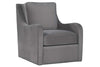 Image of Galina "Quick Ship" Swivel Fabric Accent Chair