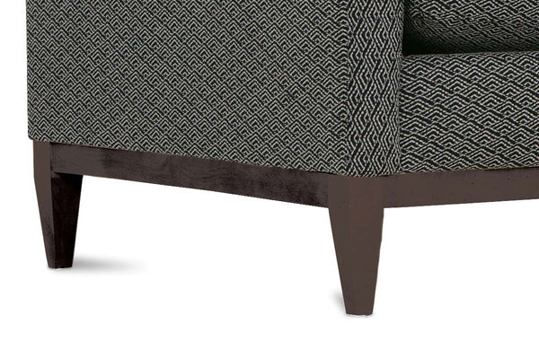 Georgia Two Piece Pillow Back Sectional With Chaise Bumper (Version 1 As Configured)
