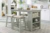 Image of Glenwood Small Spaces Black, White & Gray Counter Height Dining Collections