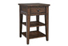 Image of Harding Rustic Brown Oak Occasional Table Collection