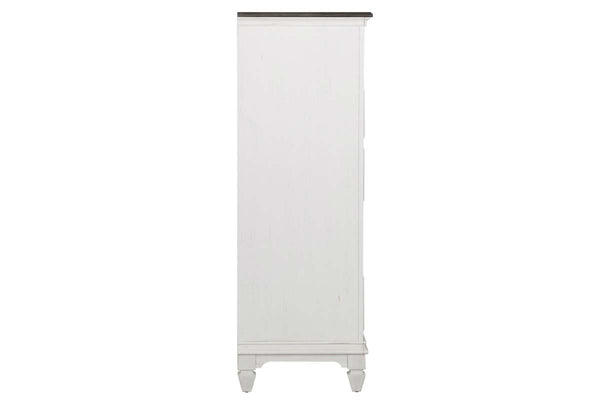 Harper Queen Or King Wirebrushed White Panel Bed "Create Your Own Bedroom" Collection