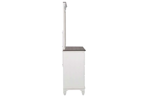 Harper Queen Or King Wirebrushed White Panel Bed "Create Your Own Bedroom" Collection