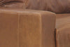 Image of Harrison Grand Scale Contemporary Leather Chair And A Half