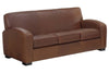 Image of Hayden 81 Inch "Designer Style" Contemporary Italian Leather Sofa