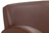 Image of Hayden 81 Inch "Designer Style" Contemporary Italian Leather Sofa