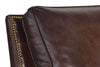 Image of Horatio Chateau "Quick Ship" Leather Traditional Nailhead Recliner