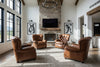 Image of Jackson Leather Button Tufted Recliner