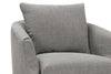 Image of Jane Swivel Slipcover Accent Chair With Narrow Arms