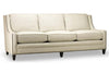 Image of Janet 88 Inch "Quick Ship" Slope Arm Pillow Back Fabric Sofa - OUT OF STOCK