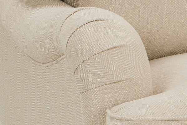 Kristen I English Arm Bench Seat Fabric Sofa Collection