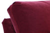 Image of Kristen I English Arm Bench Seat Fabric Sofa Collection
